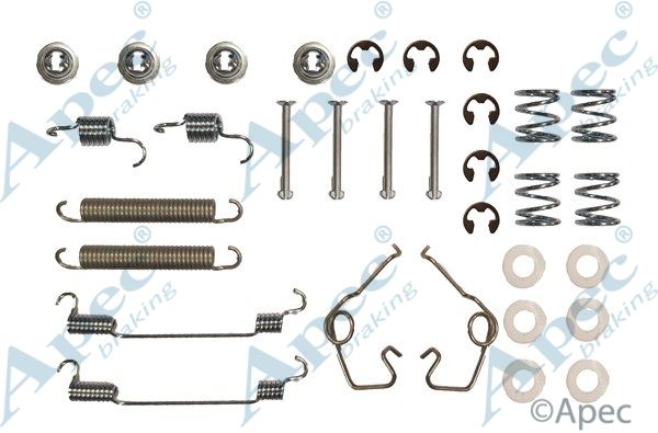 APEC BRAKING Комплектующие, тормозная колодка KIT777